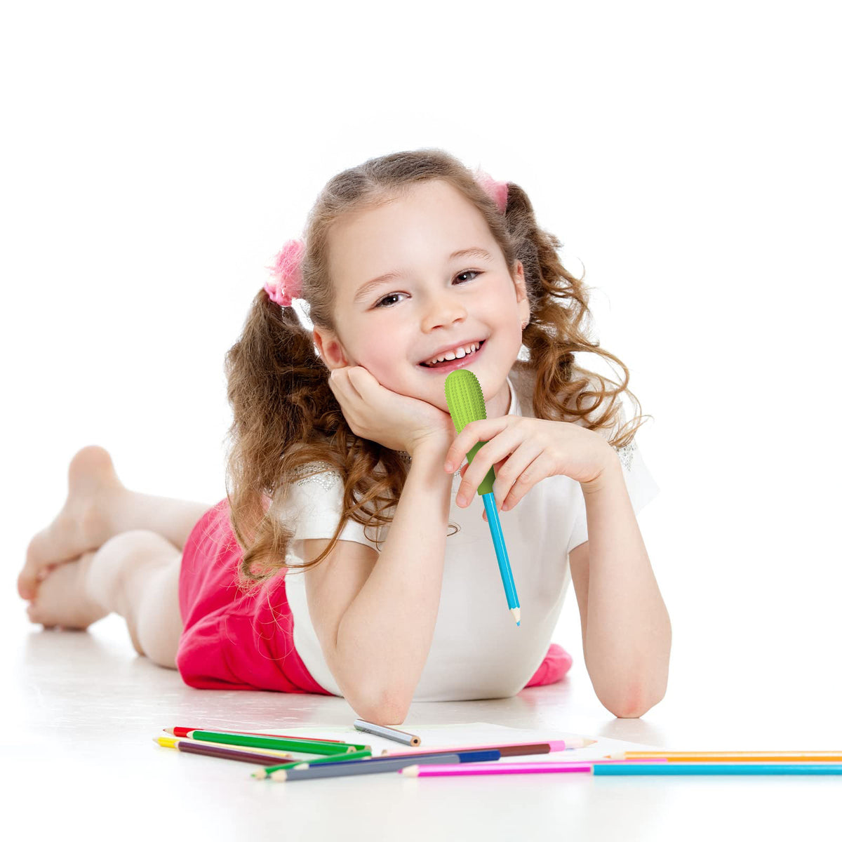 Silicone chewing toothbrush