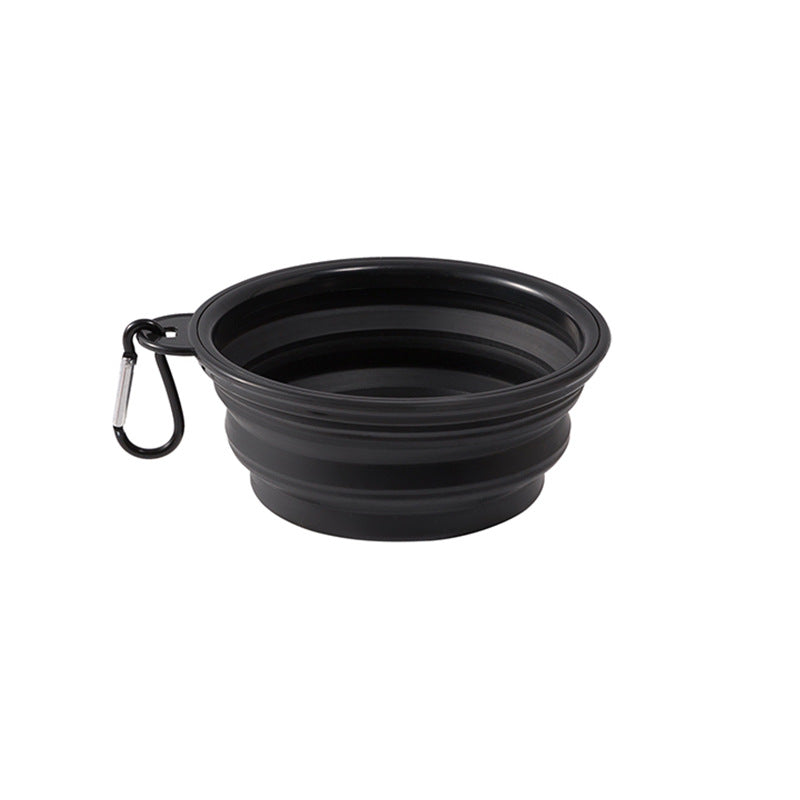 Silicone Collapsible Pet Food and Water Bowl