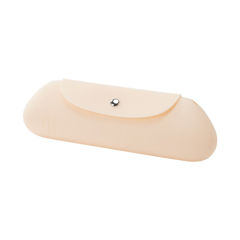 Silicone Cosmetic Brush Storage Bag Travel Portable Makeup Organizer