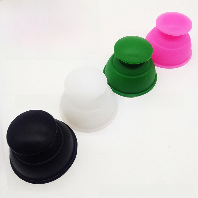 Silicone cupping device