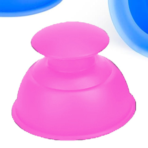 Silicone cupping device