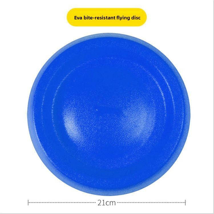Silicone Dog Frisbee Chew-Resistant Pet Toy for Outdoor Training