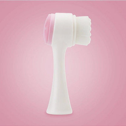 Silicone Double-Sided Facial Cleansing Brush