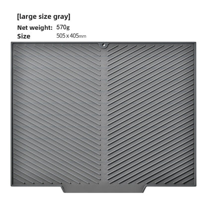 silicone drain mat