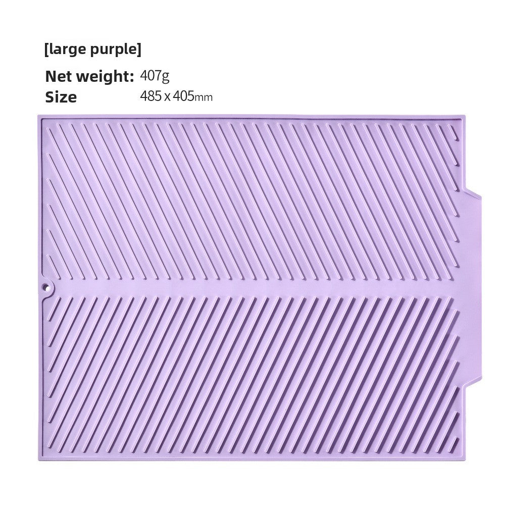 silicone drain mat