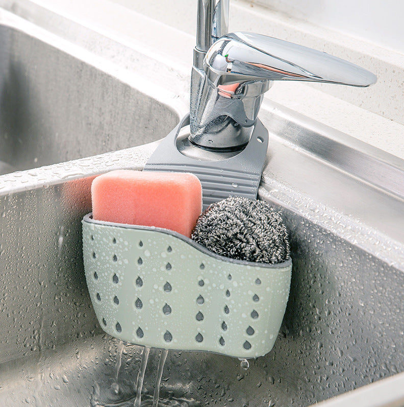 Silicone drainage basket