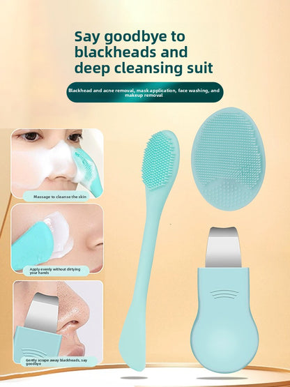Silicone Dual-Ended Facial Cleaning Tool