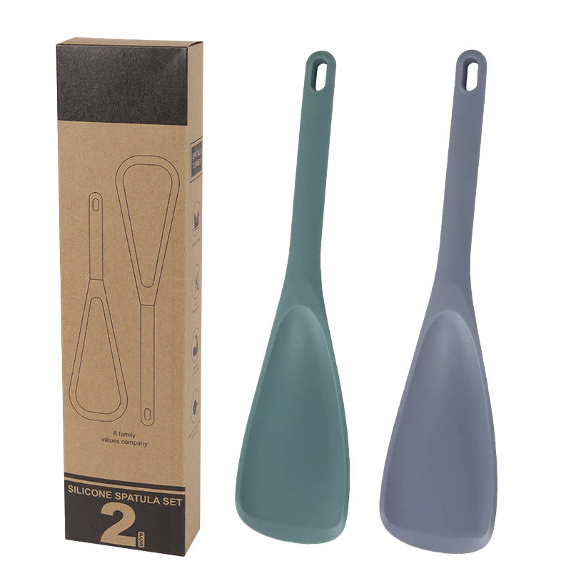 Silicone duckbill spatula