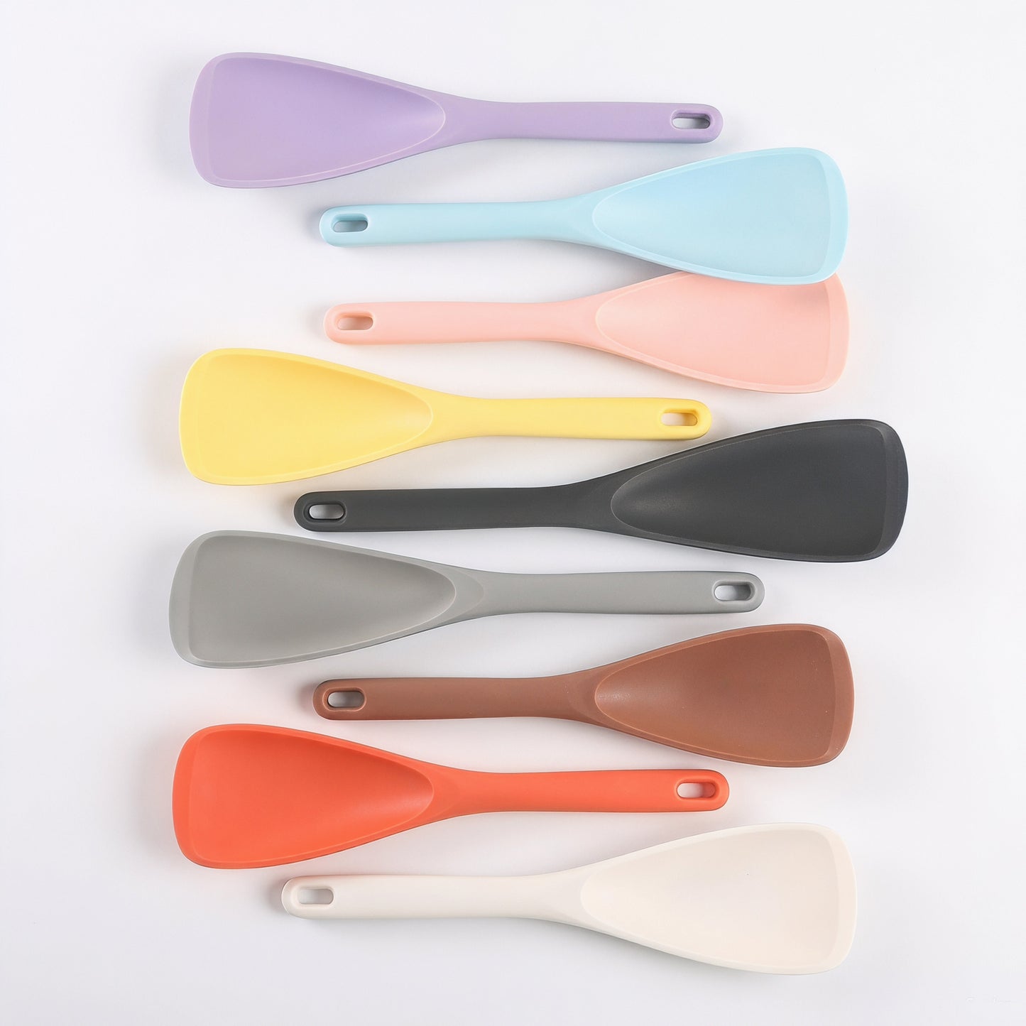Silicone duckbill spatula