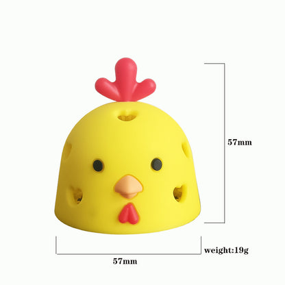 Silicone egg brush