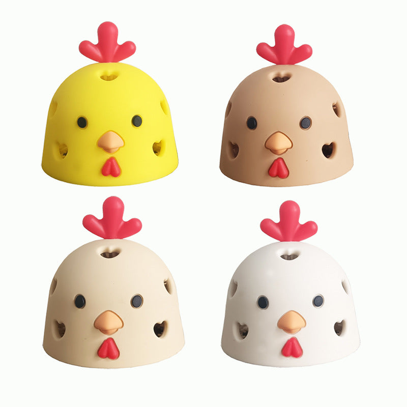 Silicone egg brush
