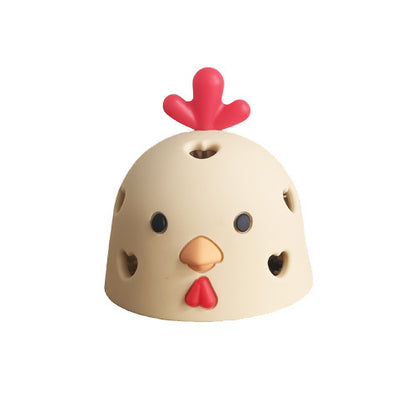 Silicone egg brush