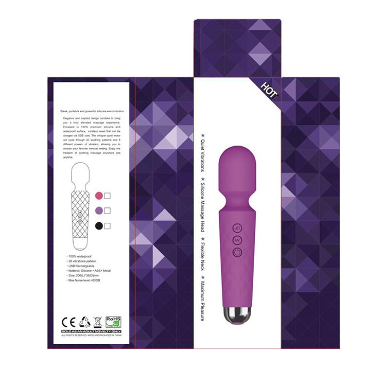 Silicone Electric Massage Vibrator