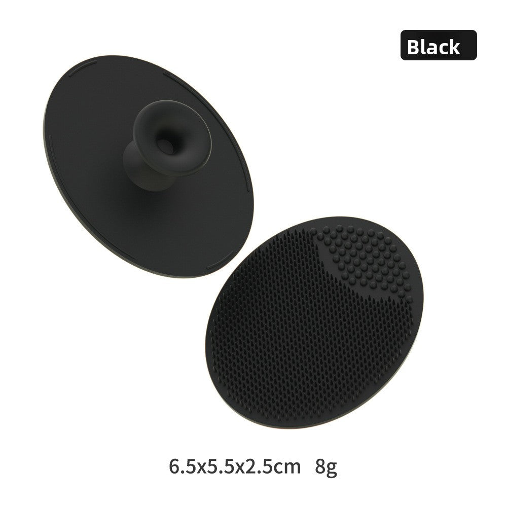 Silicone facial cleansing brush
