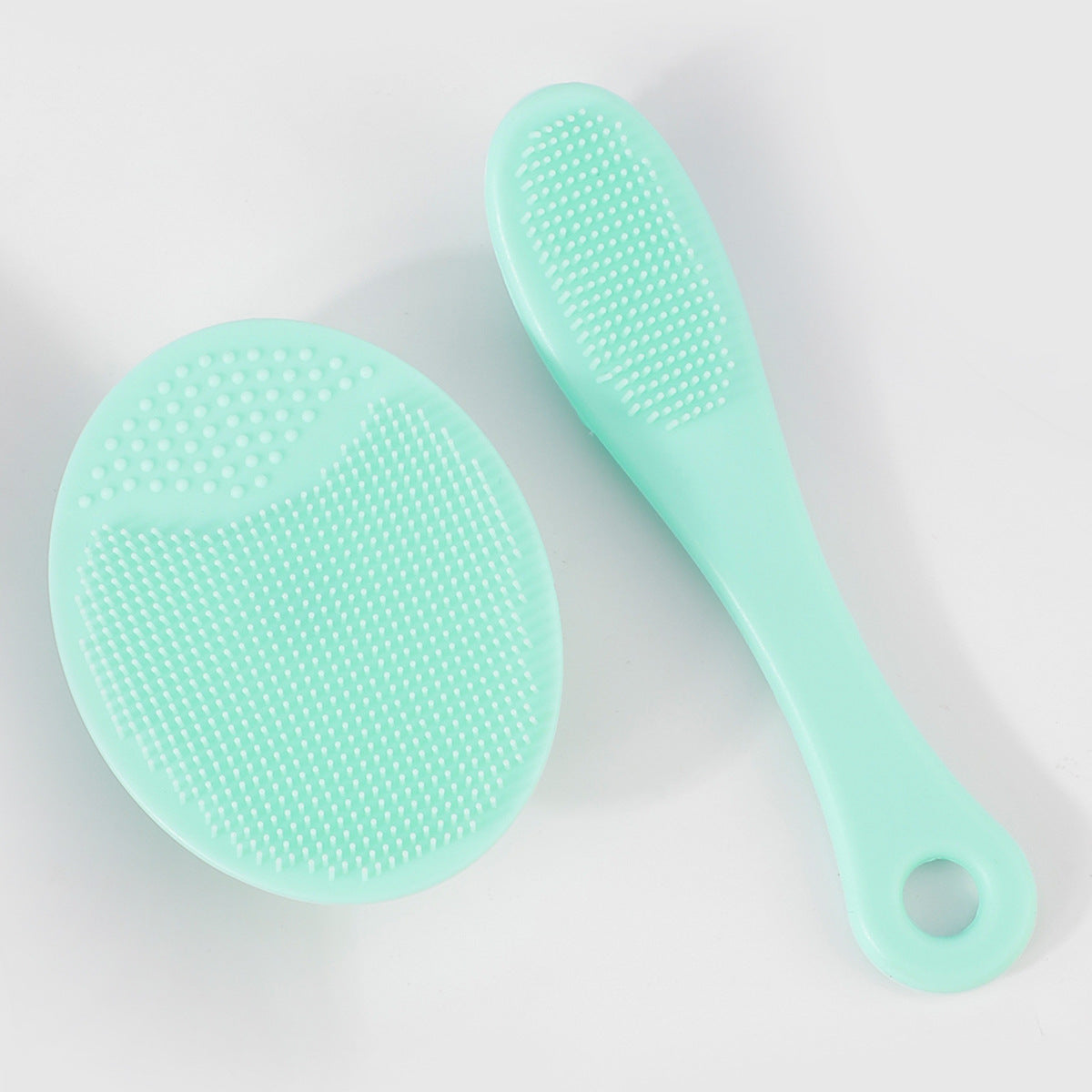 Silicone Facial Cleansing Brush with Nose Cleaner