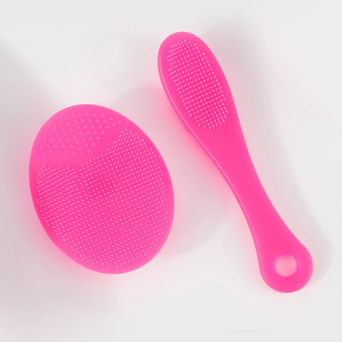 Silicone Facial Cleansing Brush with Nose Cleaner