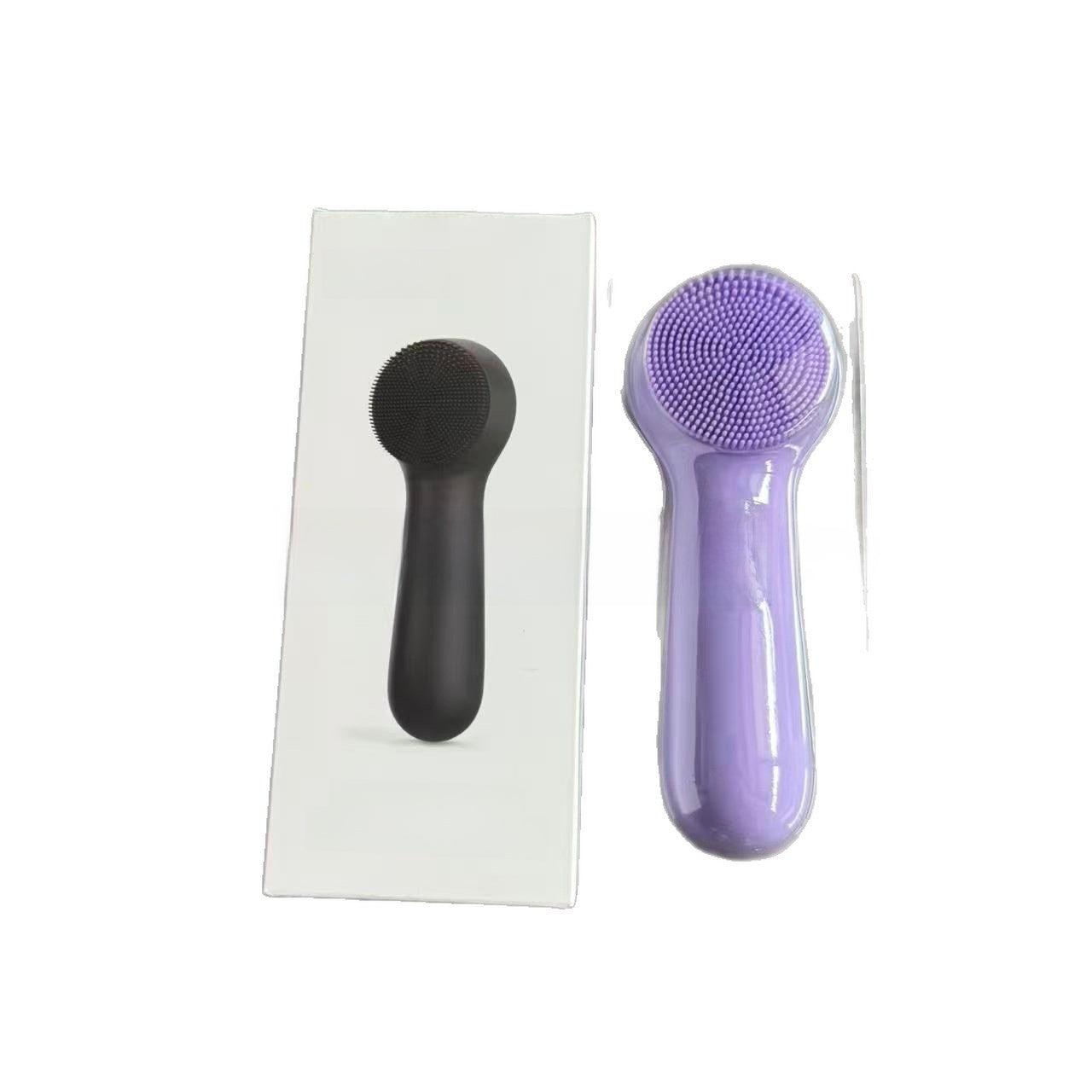 Silicone facial cleansing device