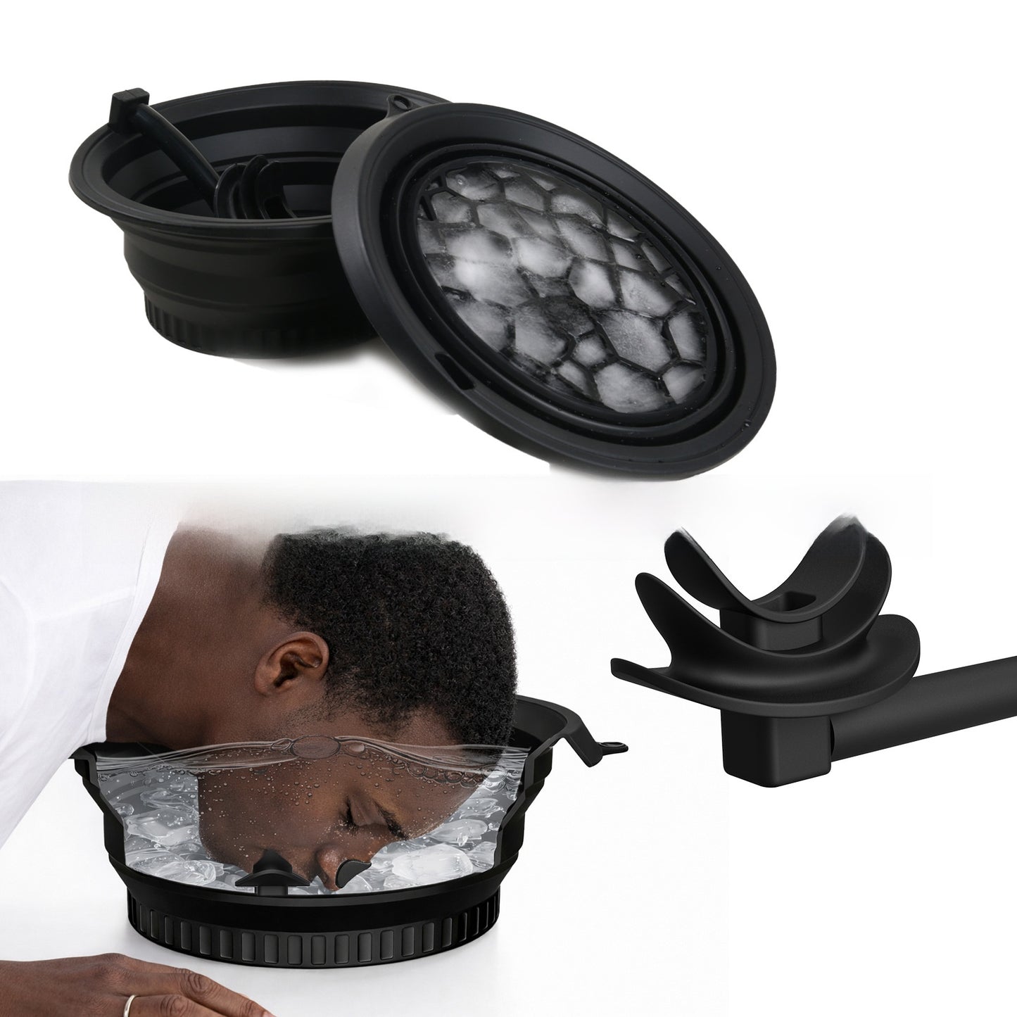 Silicone Facial Ice Compress Bowl