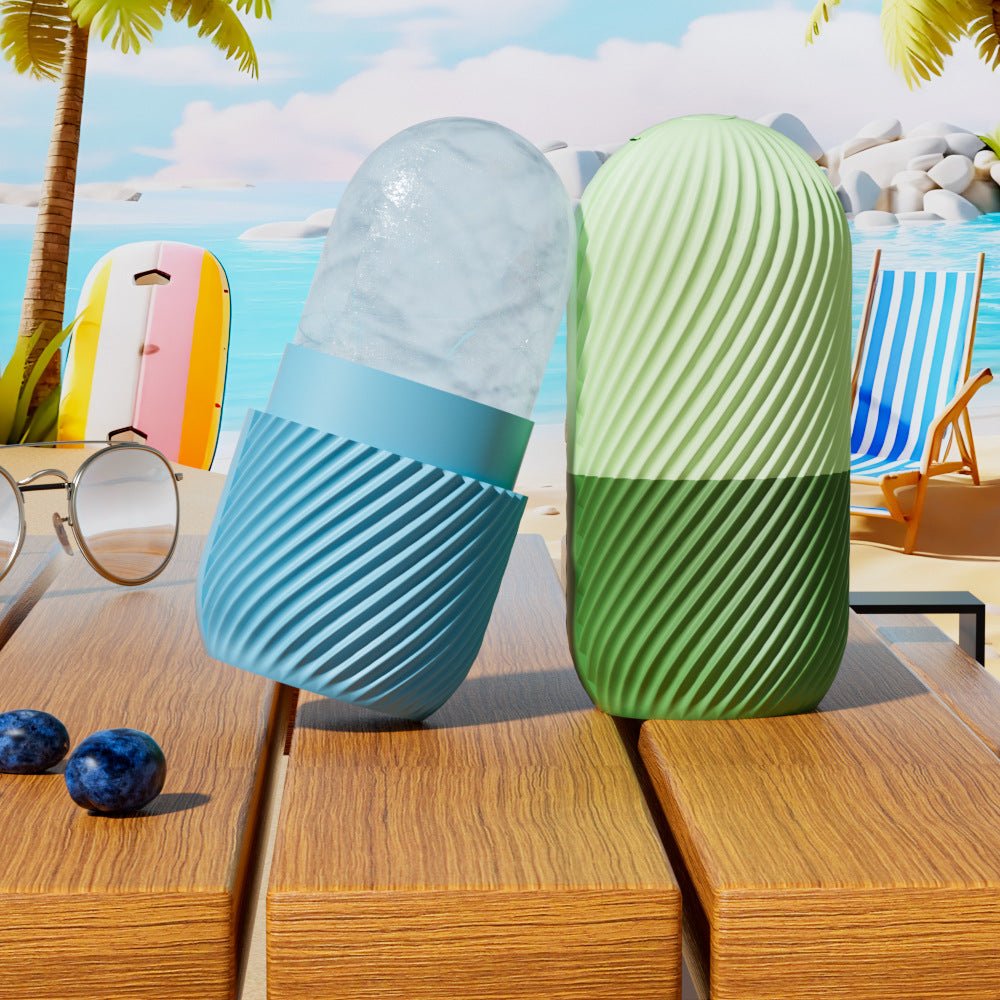 Silicone Facial Ice Cube Mold for Skincare