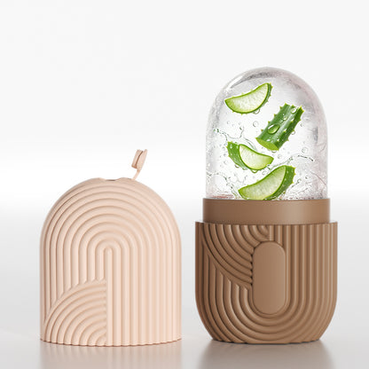 Silicone Facial Ice Cube Mold for Skincare