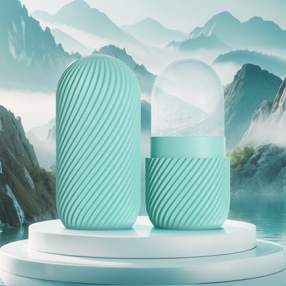Silicone Facial Ice Cube Mold for Skincare