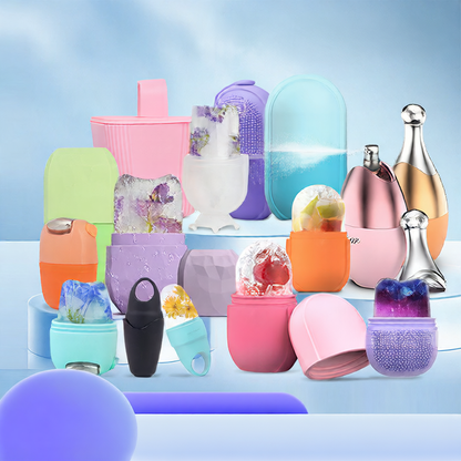 Silicone facial mask ice cube massage ice mold
