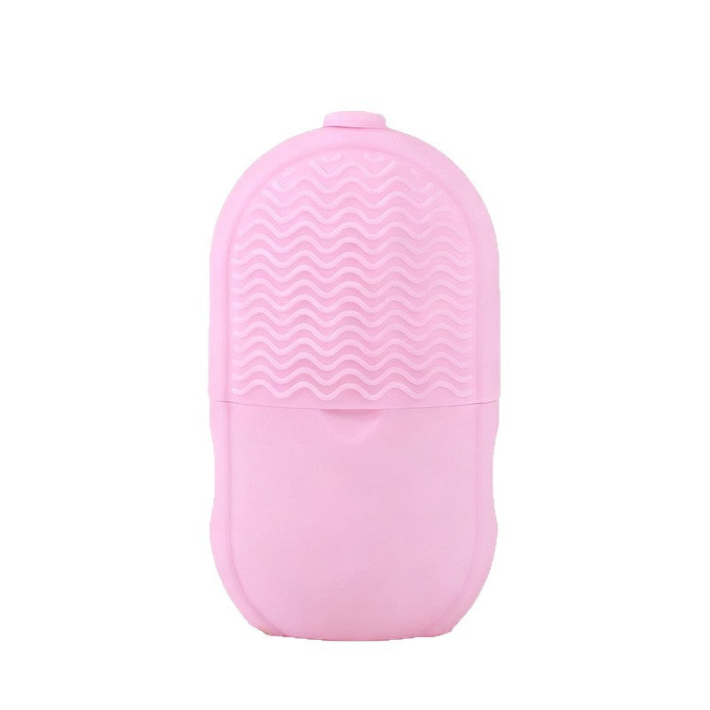 Silicone facial massage ice pack tool