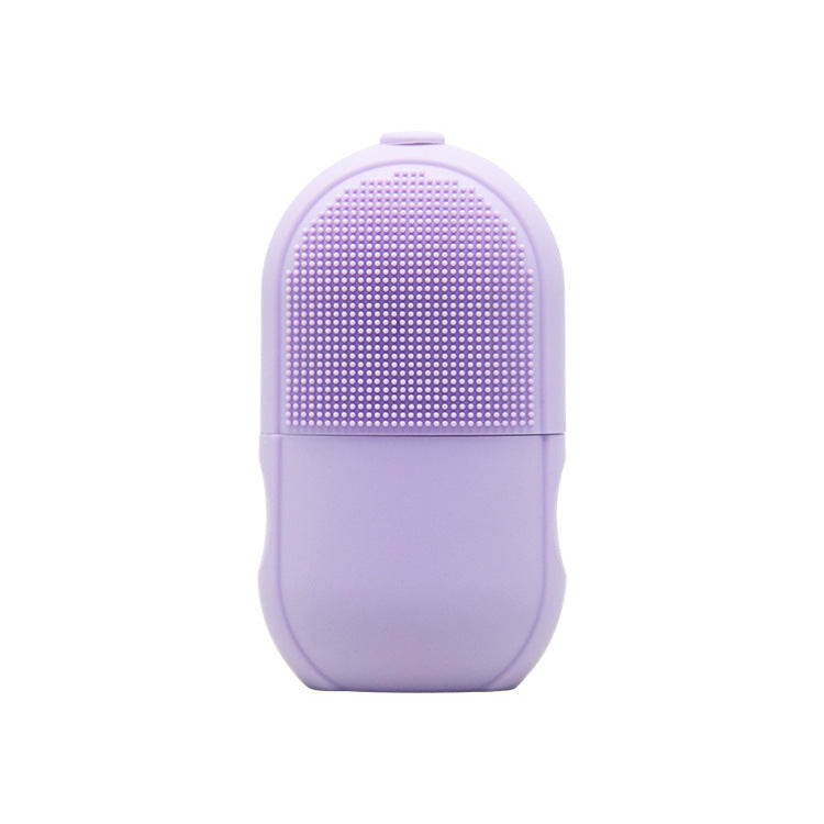 Silicone facial massage ice pack tool