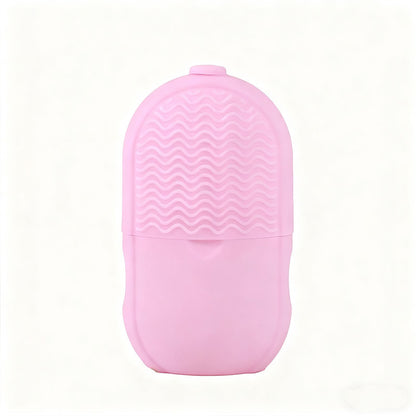 Silicone facial massage ice pack tool