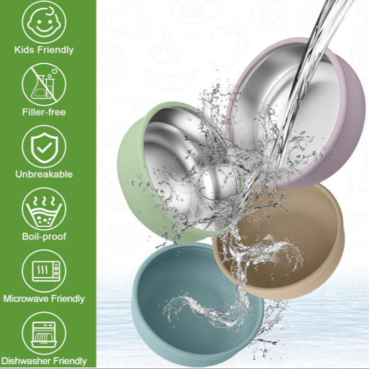 Silicone Feeding Bowl