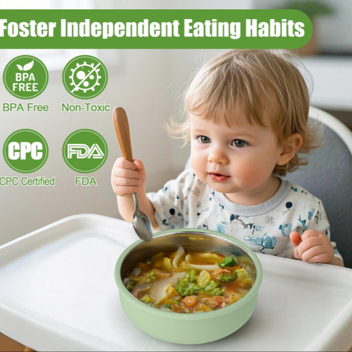 Silicone Feeding Bowl
