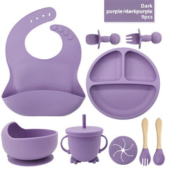 Dark pink disc 9-piece set
