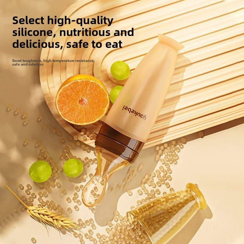silicone feeding spoon