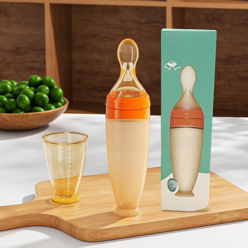 silicone feeding spoon