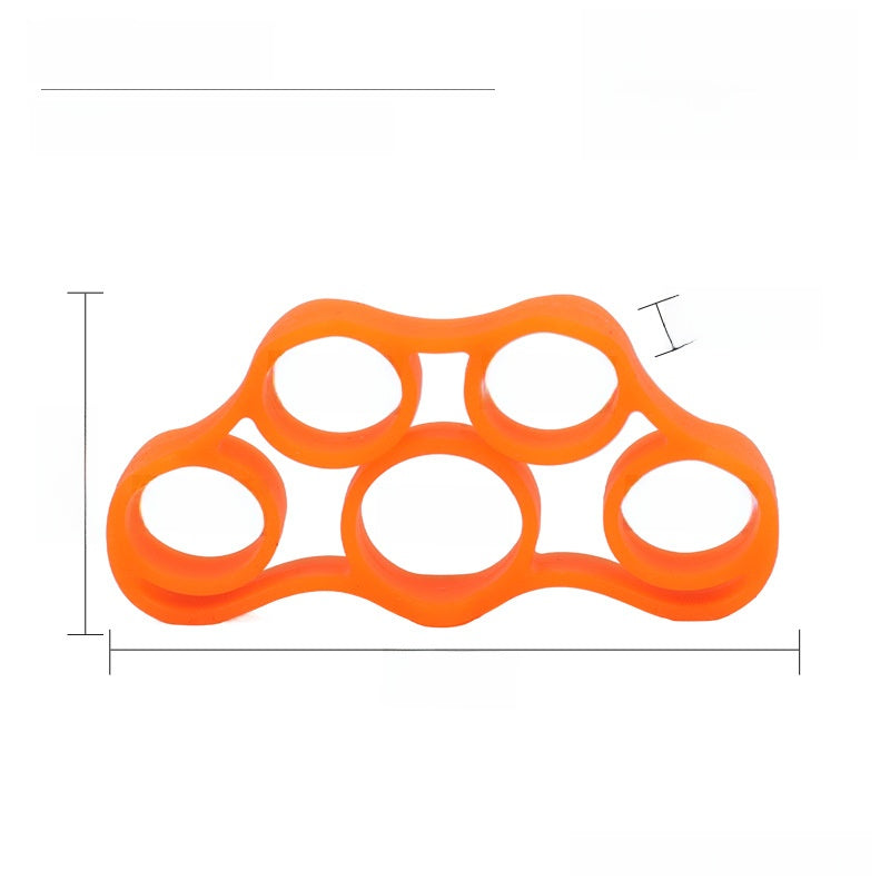 Silicone finger exerciser
