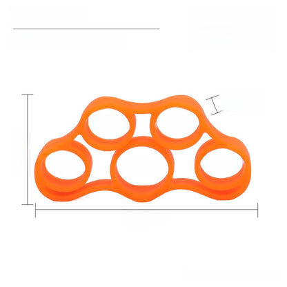 Silicone finger exerciser