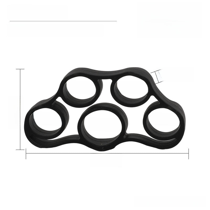 Silicone finger exerciser