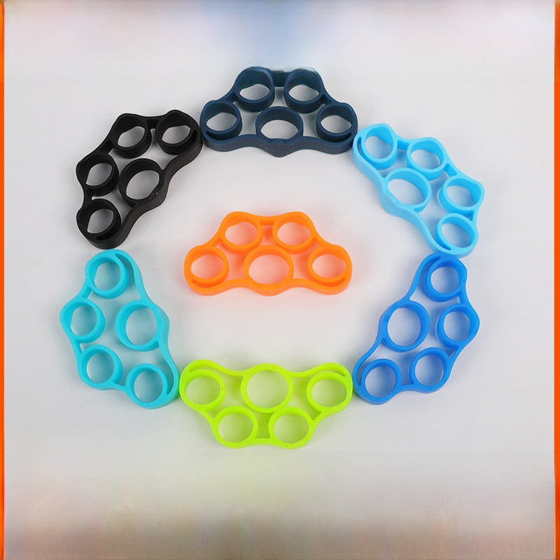 Silicone finger exerciser