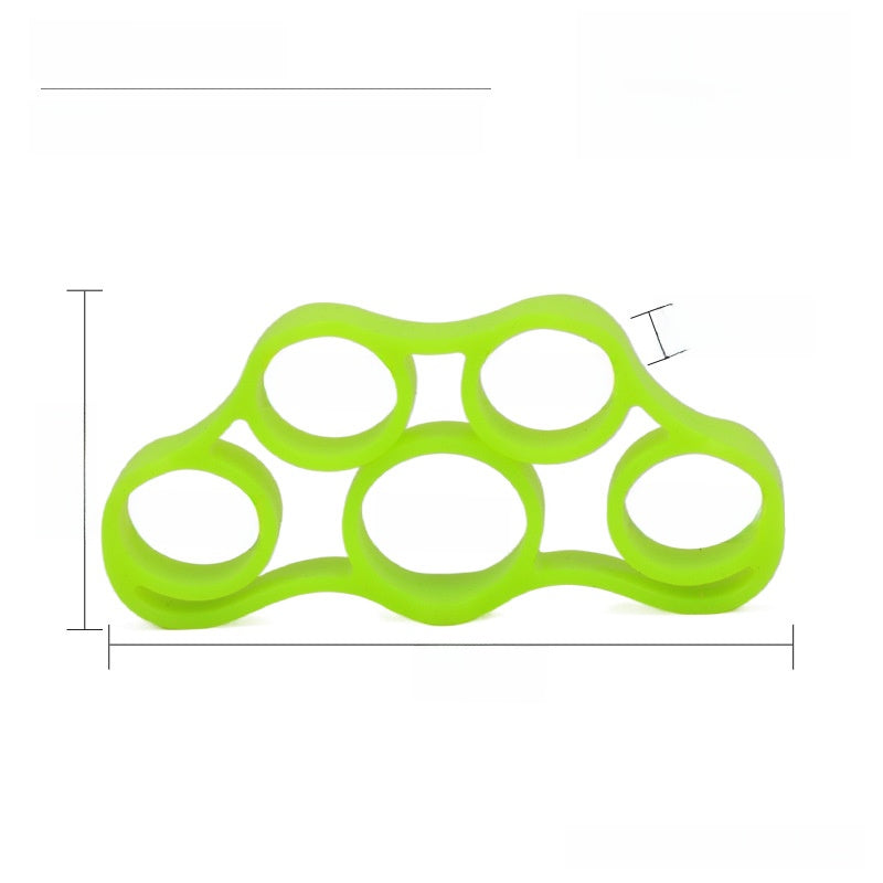 Silicone finger exerciser