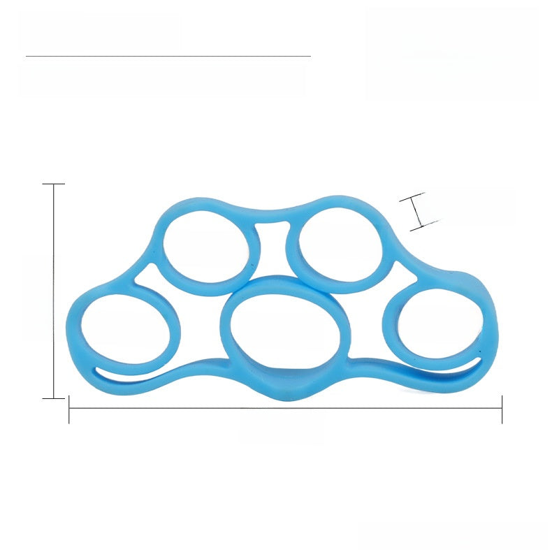 Silicone finger exerciser