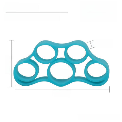 Silicone finger exerciser