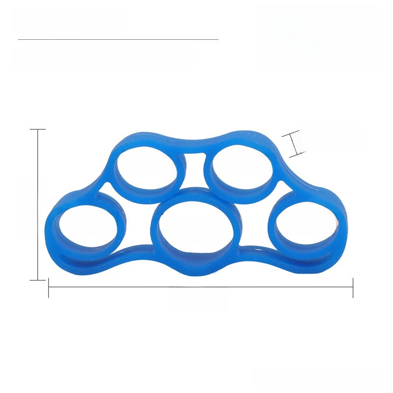 Silicone finger exerciser