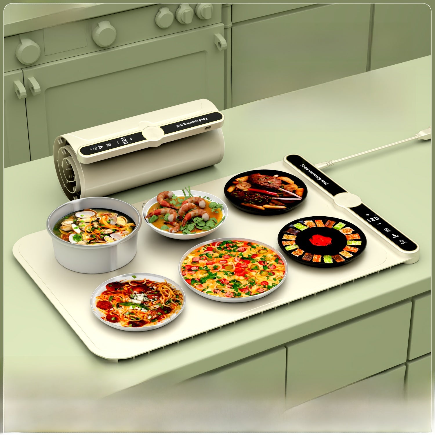 Silicone Foldable Electric Warming Plate