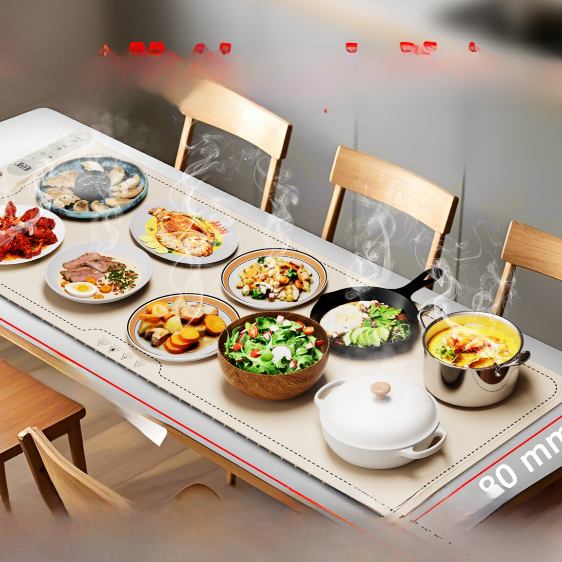 Silicone Foldable Electric Warming Plate