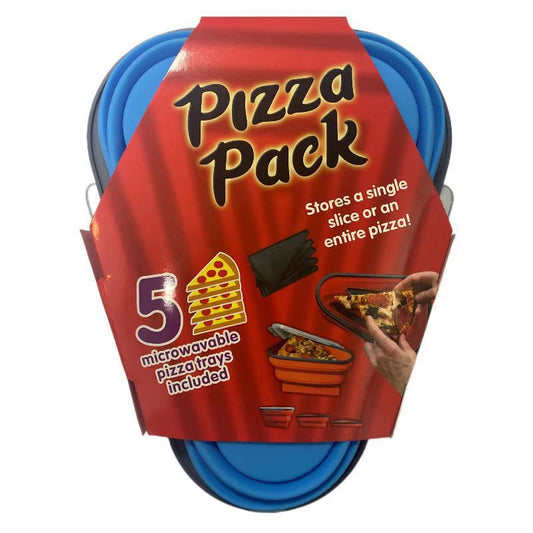 Silicone foldable pizza box