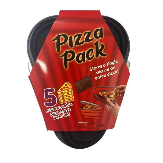 Silicone foldable pizza box