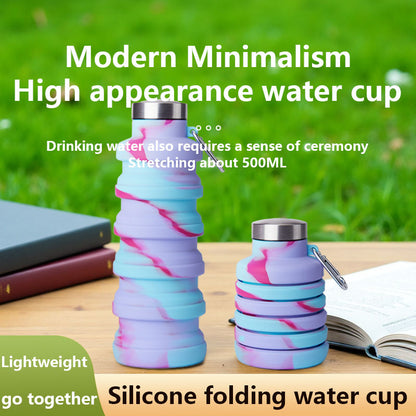 Silicone folding kettle