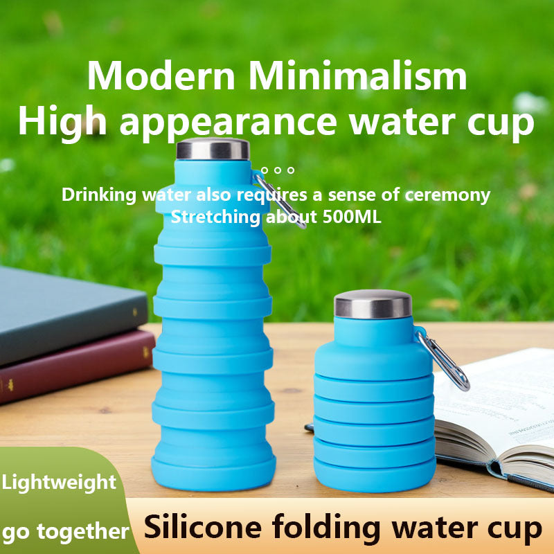 Silicone folding kettle