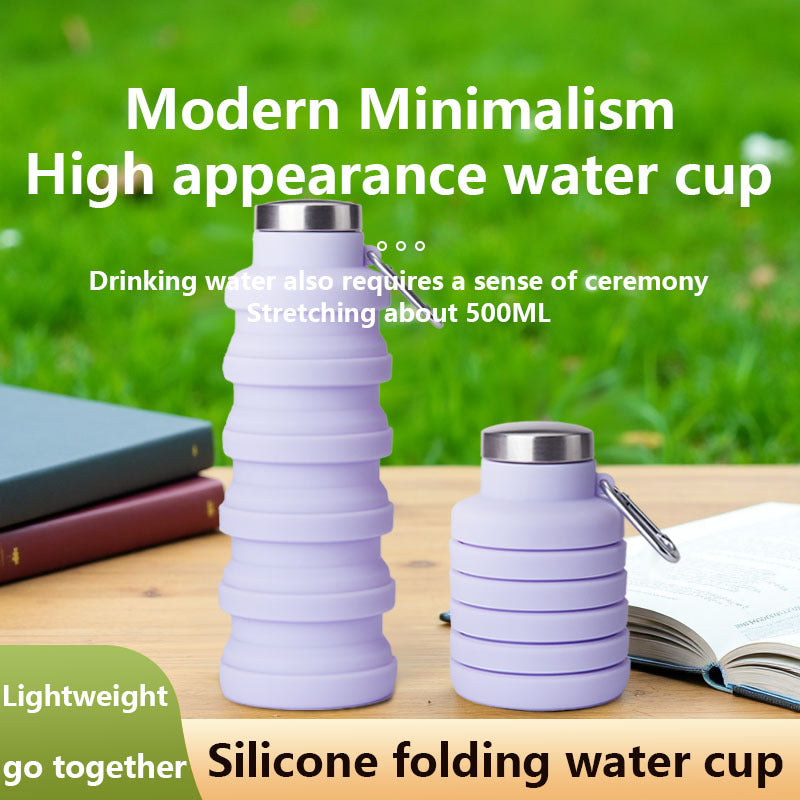 Silicone folding kettle