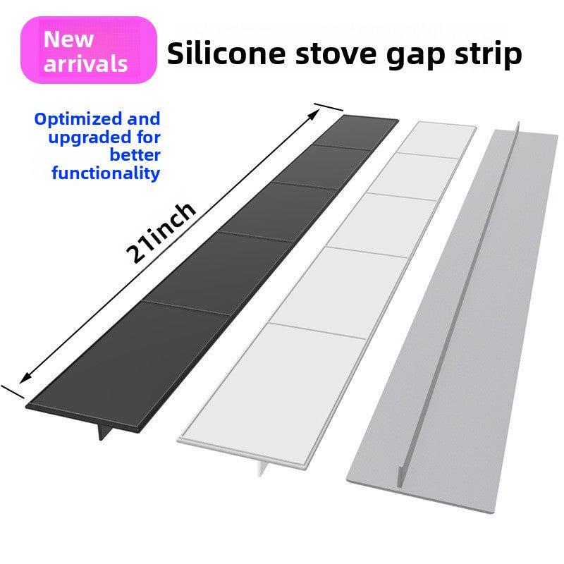 Silicone gap strip